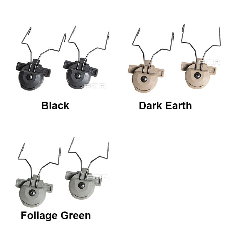 FMA EX 3.0 Team Wendy Helmet Rail Adapter TW Helmet Headset Buckle Bracket Holder for Tactical Headset 1436
