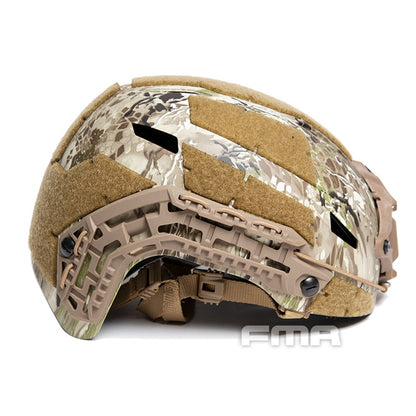 FMA Tactical Caiman Ballistic Helmet NVG Shroud Rail Headwear Helmet L/XL size Camouflage Style Outdoor Hiking Cycling Suppliers 1382B