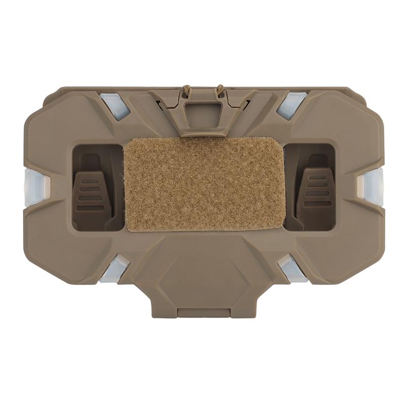 IDOGEAR Tactical Phone Case Mobile Pouch MOLLE Shell Foldable Navigation Board Silicone Strap Folding Fixed Buckle For Iphone6 Outdoor MB-03