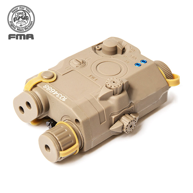 FMA PEQ 15 LA-5 Tactical Green Laser Light PEQ-15 Case Box Paintball Military Hiking Army Tactical Gear Outdoor