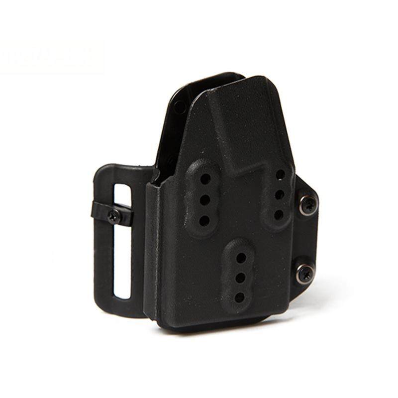 FMA Tactical Kydex AR Mag Holder 556 Single Magazine Carrier with Belt System Mount 1279