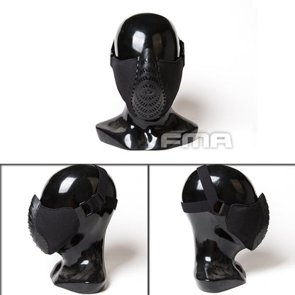 FMA Tactical Face Mask Combat Face Cover Breathable Mesh TPU military Cycling Half Face Mask Tactical Military Gear 1296