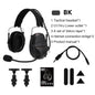 FMA & FCS AMP Tactical Headset With Communication Function Professional Noise Reduction V60 PTT Upgraded Military Wargame Noise Reduction Headset 1372