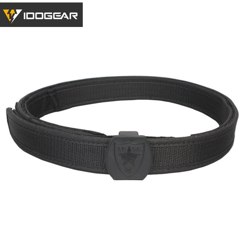 IDOGEAR IPSC USPSA IDPA Tactical IPSC Belt with FMA IPSC Triple Speed Magazine Pouch Tactical Military Belt Set Special Competition TB1331