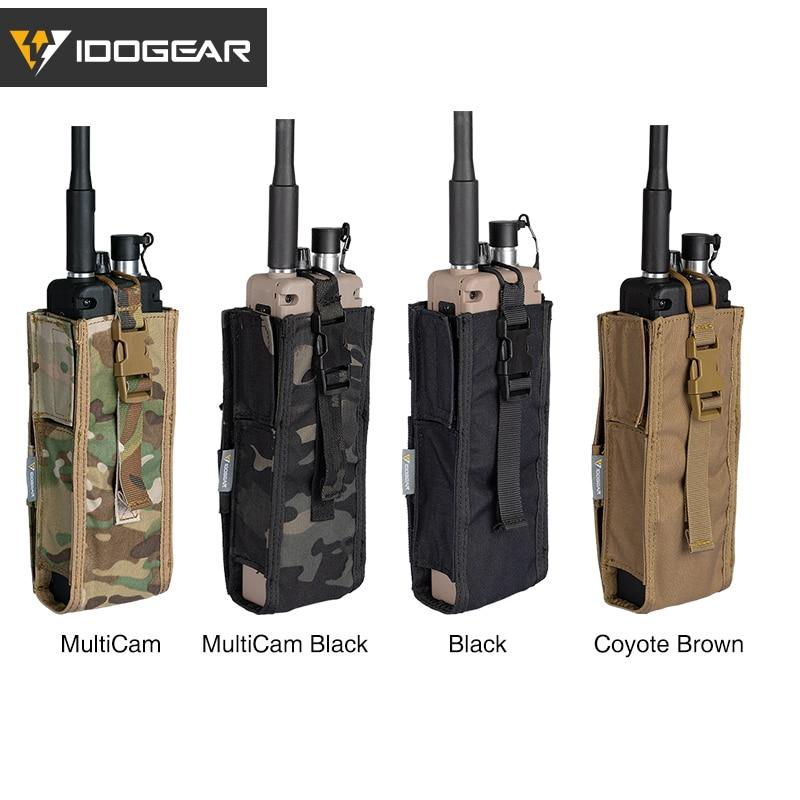 IDOGEAR Tactical Radio Pouch For PRC148/152 MOLLE Holder Quick-release 3553