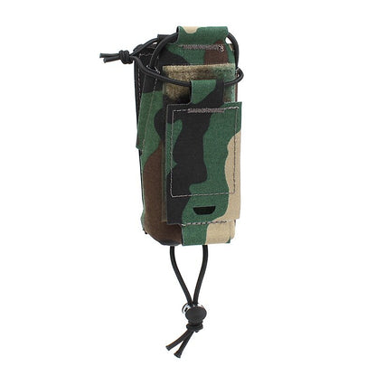 IDOGEAR PEW Tactical Radio Pouch MOLLE Baofeng Radio Pouch for BAOFENG UV5R UV82 Military Ranger Green Gear P032 Wargame Survival Kit
