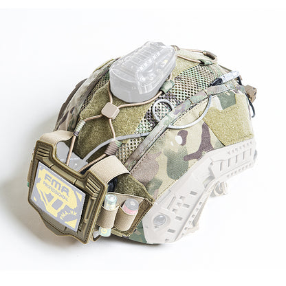 FMA Tactical Helmet Cover For Maritime Helmet with NVG Pouch Multifunctional Military Army Headwear Helmet Clothes Camouflage Outdoor 1345