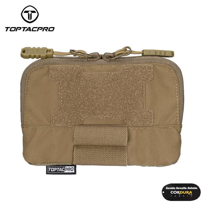 TOPTACPRO Tactical Admin Pouch MOLLE EDC Bag Utility Pouch 500D Cordura Nylon 8510