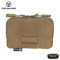 TOPTACPRO Tactical Admin Pouch MOLLE EDC Bag Utility Pouch 500D Cordura Nylon 8510
