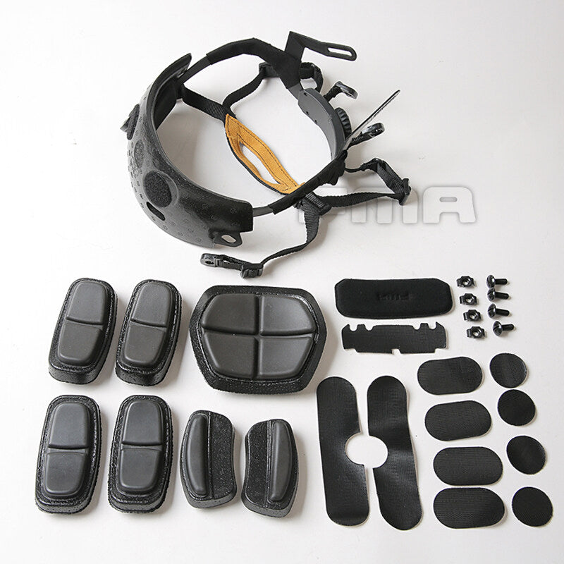 FMA ACH Helmet Occ-Dial Liner Kit Upgrade Version Tactical Helmet Hanging System Suspension OPS-CORE Tactical Hiking Camping Wargame Military Gear 271B