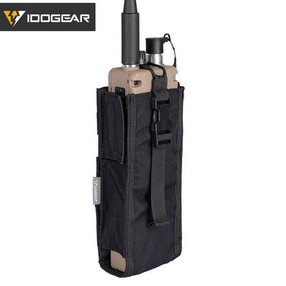 IDOGEAR Tactical Radio Pouch For PRC148/152 MOLLE Holder Quick-release 3553