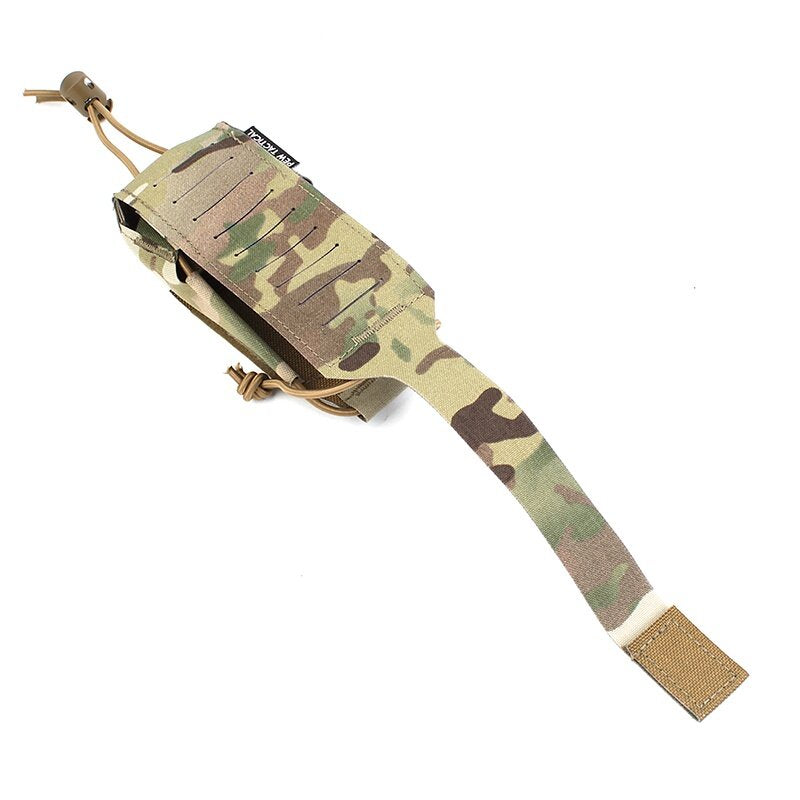IDOGEAR PEW Tactical Radio Pouch MOLLE Baofeng Radio Pouch for BAOFENG UV5R UV82 Military Ranger Green Gear P032 Wargame Survival Kit