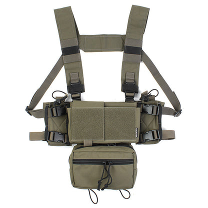 IDOGEAR PEW Tactical MK3 MK4 Chest Rig D3 500D Original Matte Cordura Fabric MK4 Full set Chest Rig Radio Pouch Drop Pouch VT01