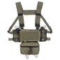 IDOGEAR PEW Tactical MK3 MK4 Chest Rig D3 500D Original Matte Cordura Fabric MK4 Full set Chest Rig Radio Pouch Drop Pouch VT01