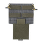 IDOGEAR PEW Tactical ATAK Chest Rig Hanging Panel Ferro Style Molle Military Chest Expansion Panel MK4 D3CRM Camouflage OT60 Wargame Survival Kit