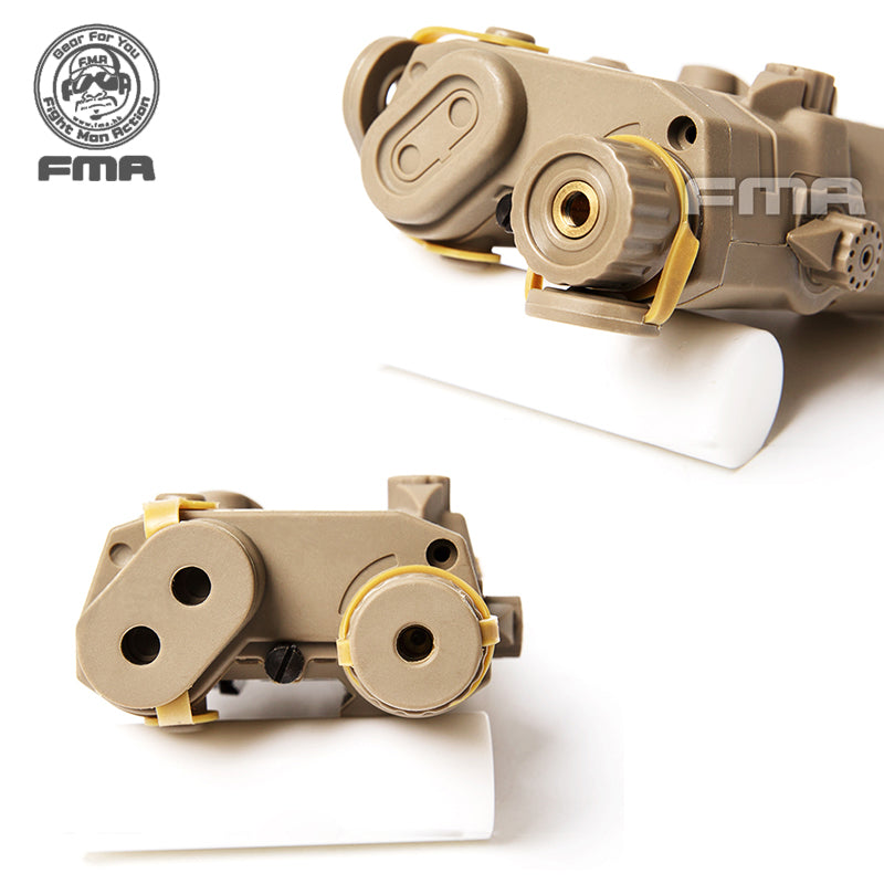FMA PEQ 15 LA-5 Tactical Green Laser Light PEQ-15 Case Box Paintball Military Hiking Army Tactical Gear Outdoor