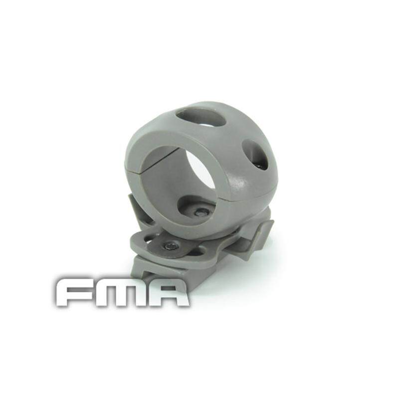 FMA Helmet Flashlight mount Single Clamp For 1" Flashlight FAST Helmet Rails Accessories Military Outdoor Tactical Wargame Gear