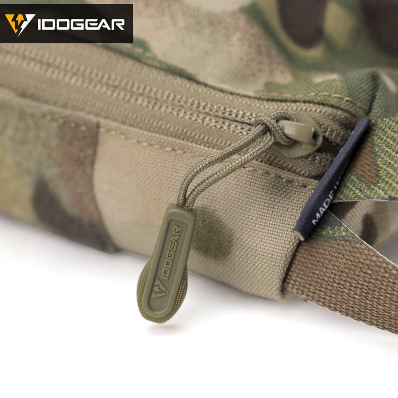 IDOGEAR Tactical Hook Handle Zipper Handle 3PCS Zipper Pull Drawstring Practical Camouflage Training Gear Accessories 3952