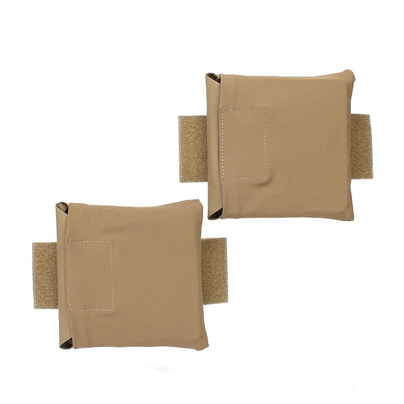 IDOGEAR PEW Tactical 3AC Side Plate Pockets 6X6 Side Pouch FERRO STYLE Belt Bag Military Camouflage Pouch Nylon Side Pouch 2pcs OT57 Wargame Survival Kit
