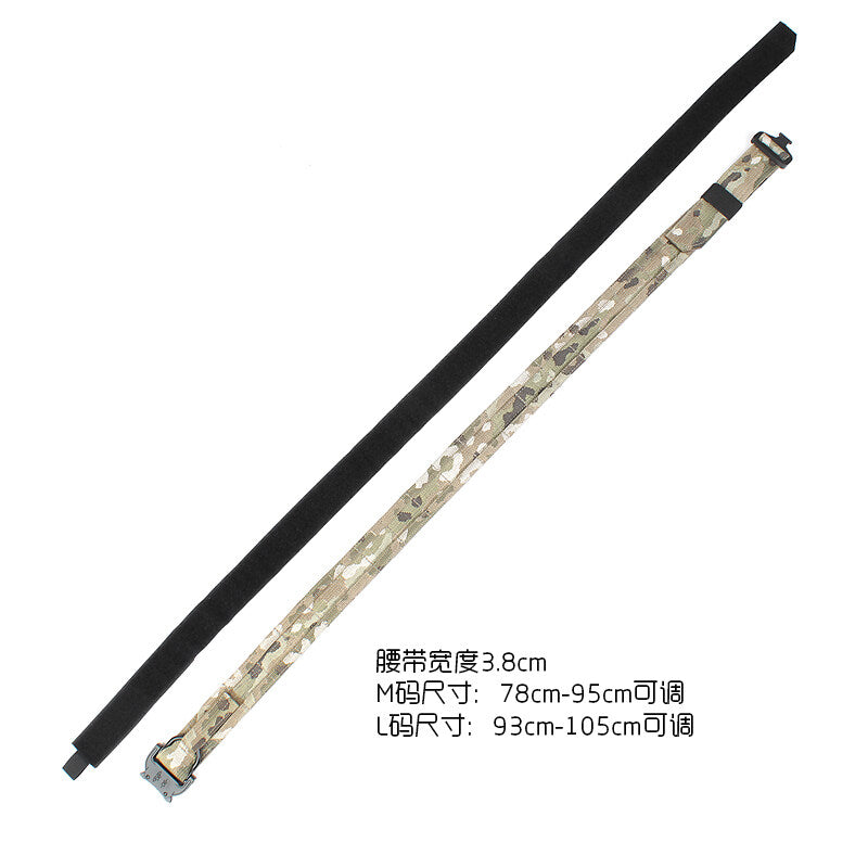 IDOGEAR 1.75inch Tactical Combat Belts Quick Release Buckle PEW TACTICAL Ronin Tactics Style Senshi Belt SL002