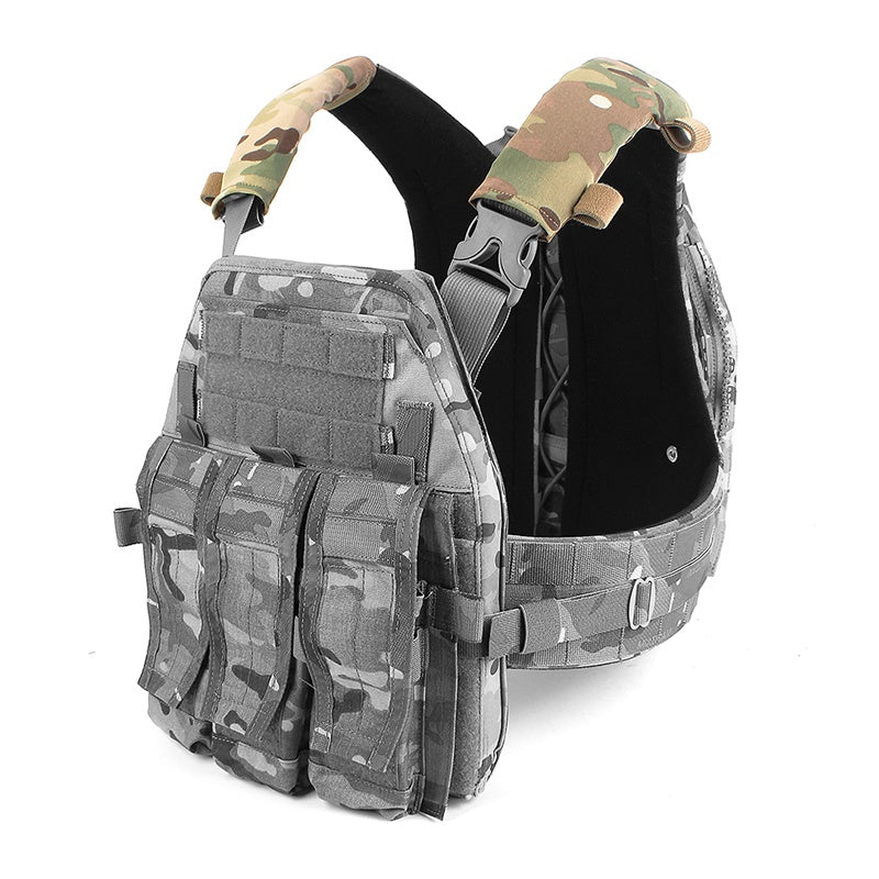 IDOGEAR PEW Tactical Elastic Shoulder Pad Shoulder Strap for AVS Durable Ductile Camouflage Military Fans Vest Practical Training Accessories UA37