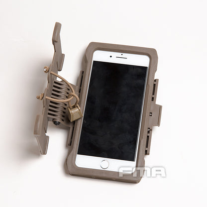 FMA Molle Tactical Plus Mobile Pouch Paintball Shell Phone Case For Iphone 7/8 Plus 1320