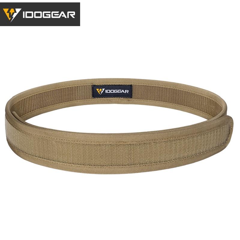 IDOGEAR Tactical Inner Belt Hook Liner 1.7" Waist Belt Black&Khaki 3426