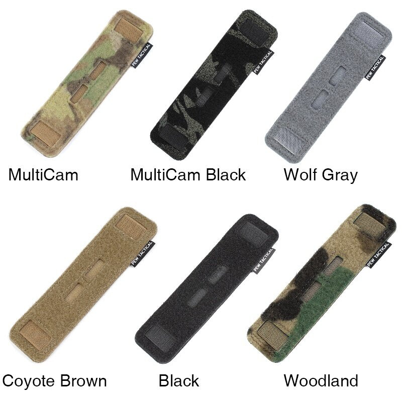 IDOGEAR PEW Tactical CHEMLIGHT POUCH Glow Sticks Pouch Raptor Style Elastic Fluorescence Light Bag Military Light Sticks Holder Carrier OT41