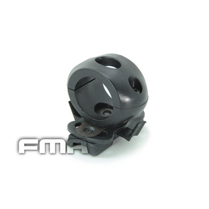 FMA Helmet Flashlight mount Single Clamp For 1" Flashlight FAST Helmet Rails Accessories Military Outdoor Tactical Wargame Gear