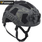 IDOGEAR Tactical FAST Helmet SF Style SUPER High Cut FAST Helmet 7.5mm Thickness Full Protective Version MH Tactical Fast Helmet Head Outdoor Wargame Training Protect Gear 6803