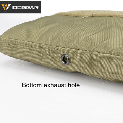 IDOGEAR Tactical DOPE FERRO Front Panel Pouch Insertion Pouch 500D Nylon YKK Velcro Hook&Loop Split Bag Tactical Vest Front Chest Bag Outdoor Hiking Camping Military 3597