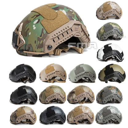 FMA Tactical Maritime Helmet Thick and Heavy Version (M/L) with NVG Shroud Gasket Suspension System High Tenacity Military Hiking Camping Cycling Helmet  Outdoor