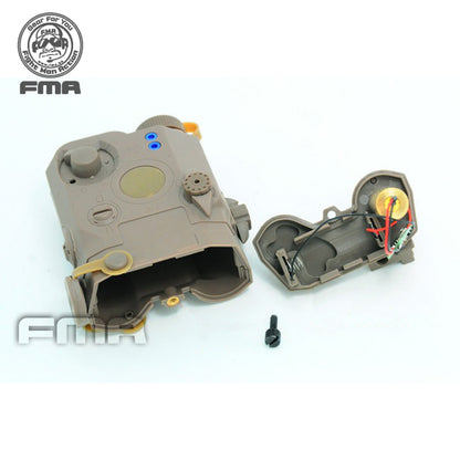 FMA PEQ 15 LA-5 Tactical Green Laser Light PEQ-15 Case Box Paintball Military Hiking Army Tactical Gear Outdoor