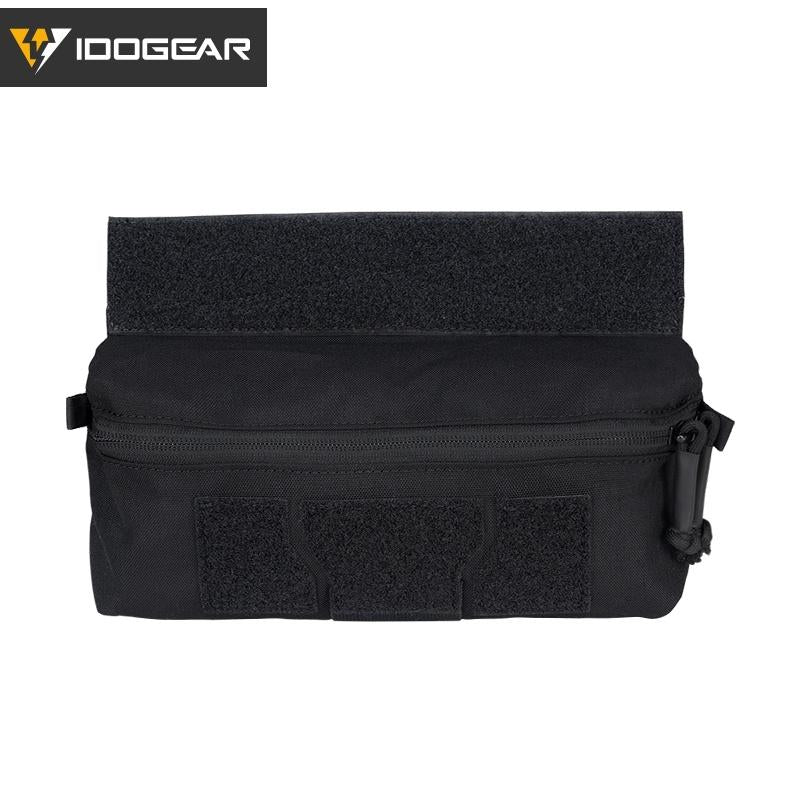 IDOGEAR Tactical Mini Dangler Drop Pouch For JPC CPC LBT D3CR MK3 MK4 Plate Carrier Chest Rig Tactical Tool Storage Fanny Pack Multicam 3584