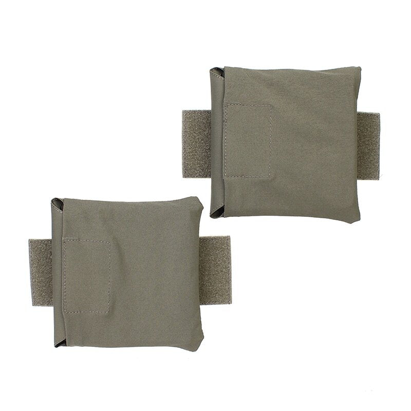 IDOGEAR PEW Tactical 3AC Side Plate Pockets 6X6 Side Pouch FERRO STYLE Belt Bag Military Camouflage Pouch Nylon Side Pouch 2pcs OT57 Wargame Survival Kit
