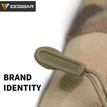 IDOGEAR Tactical Hook Handle Zipper Handle 3PCS Zipper Pull Drawstring Practical Camouflage Training Gear Accessories 3952
