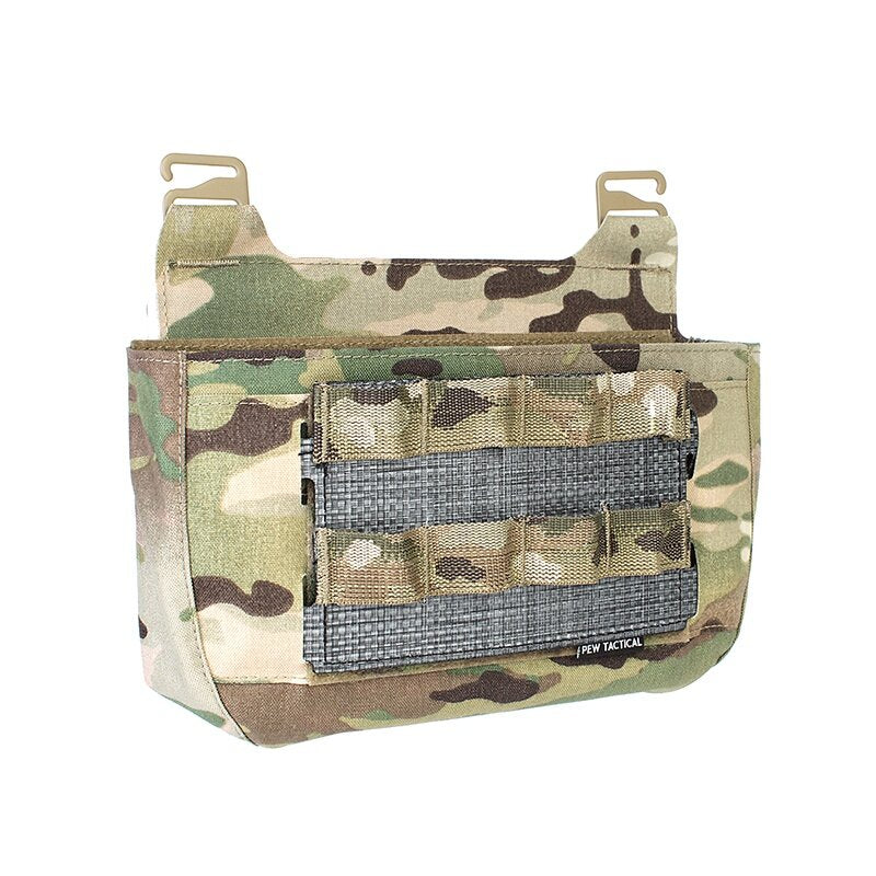 IDOGEAR PEW Tactical FORRO STYLE Adapter Front Panel Wing Panel Mount Rigid Platform FORRO STYLE Adapter Front Panel DOPE Front Flap MOLLE Adaptable OT62