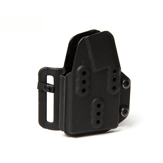 FMA Tactical Kydex AR Mag Holder 556 Single Magazine Carrier with Belt System Mount 1279
