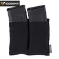 IDOGEAR Tactical Mag Pouch 556 Fast Draw MOLLE Pouch Double Open Top Elasticity Cloth 3554