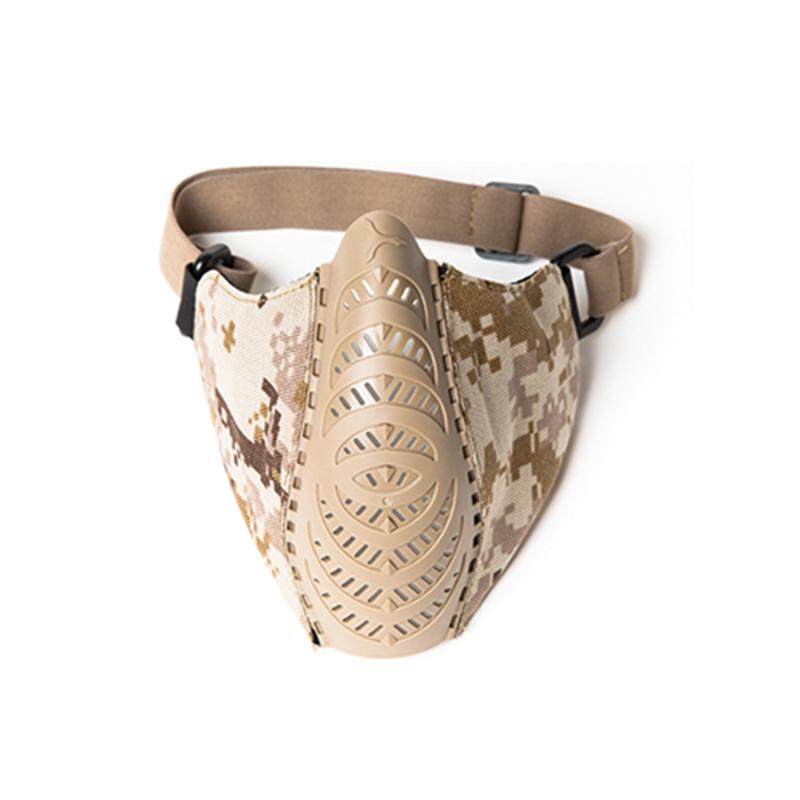 FMA Tactical Face Mask Combat Face Cover Breathable Mesh TPU military Cycling Half Face Mask Tactical Military Gear 1296