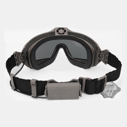 FMA Tactical Goggle with fans LPG01BK12-2R Adjustable Regulator Glasses w/ Fan Goggle Anti-fog Dust Lenses Updated Version Paintball military army hiking cycling goggle