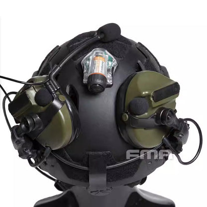 FMA Tactical Headset COMTAC II III Helmet ARC Rail Bracket Adapter TB1443