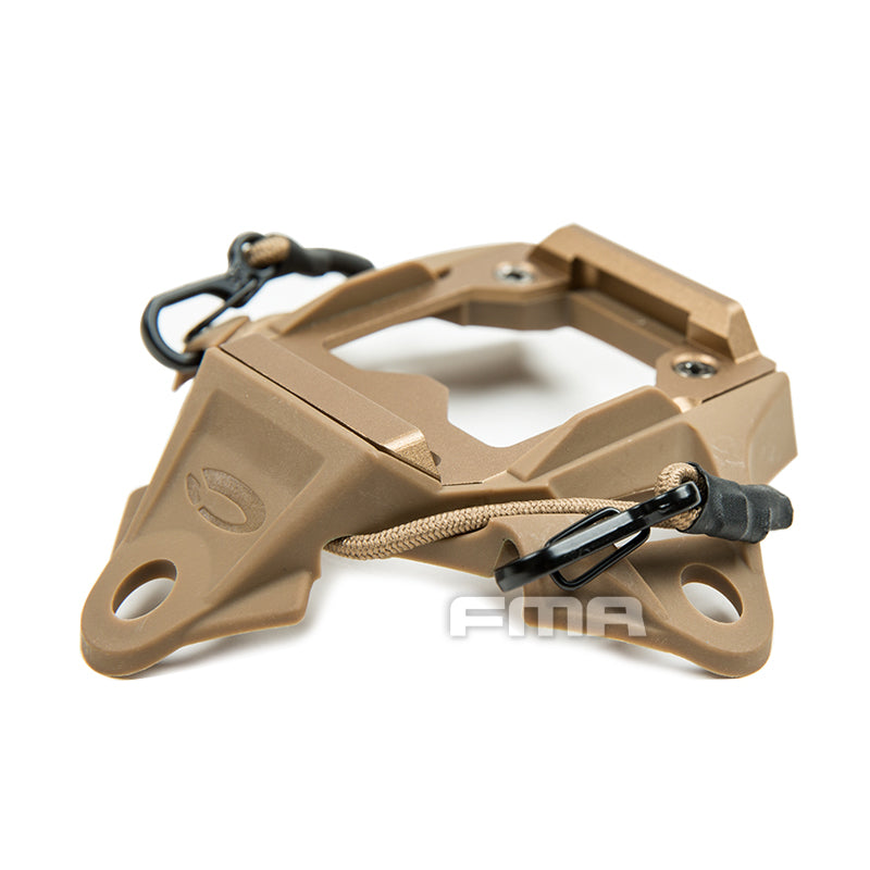 FMA Tactical Modular Bungee Shroud Aluminum for L4G24 L4G19 NVG Mount Helmet Accessories Paintball Military Hiking Army Tactical Gear