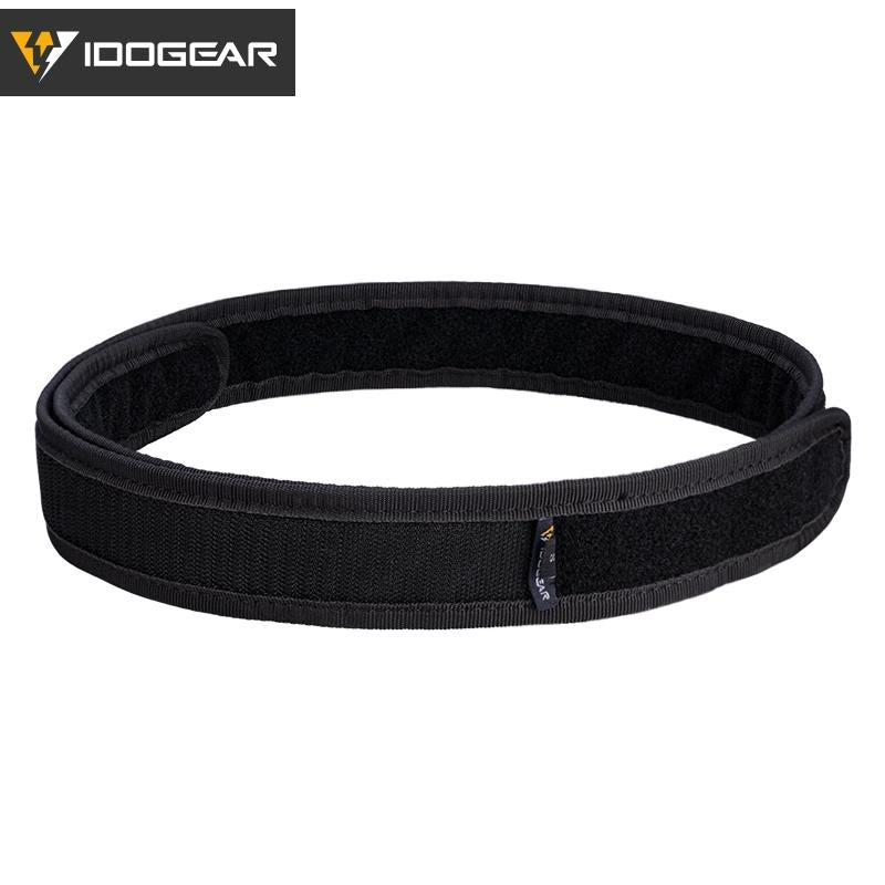 IDOGEAR 1.7" Tactical Inner Belt Mens Belt Sports Inner Belt Military 1.7" Waist Belt Nylon Black 3418